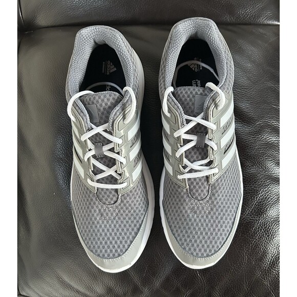Men\'s Adidas Galaxy Elite 2 Grey/White Athletic Sneakers Size 13 Running BB2720 main image 9